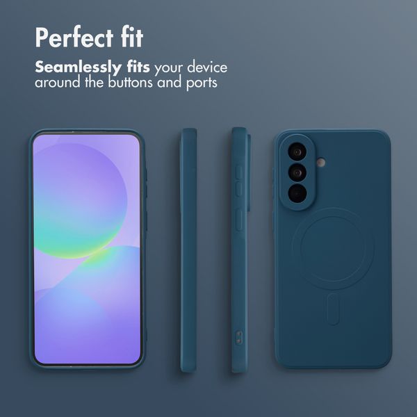 imoshion Colour Back Cover with MagSafe Samsung Galaxy A37 (5G) - Dark Blue