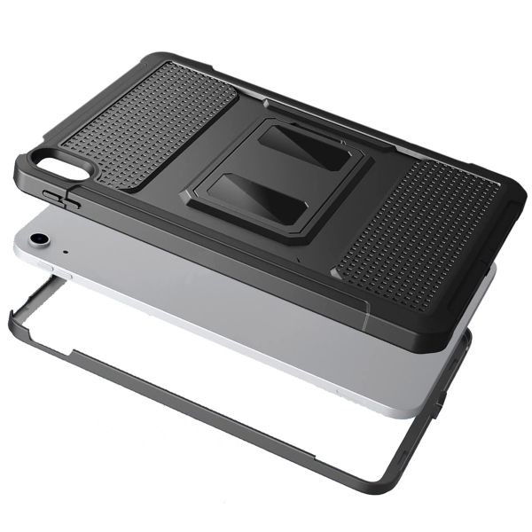 Accezz Rugged Back Case Apple iPad 11 (2025) 11 inch A16 / iPad 10 (2022) 10.9 inch - Zwart