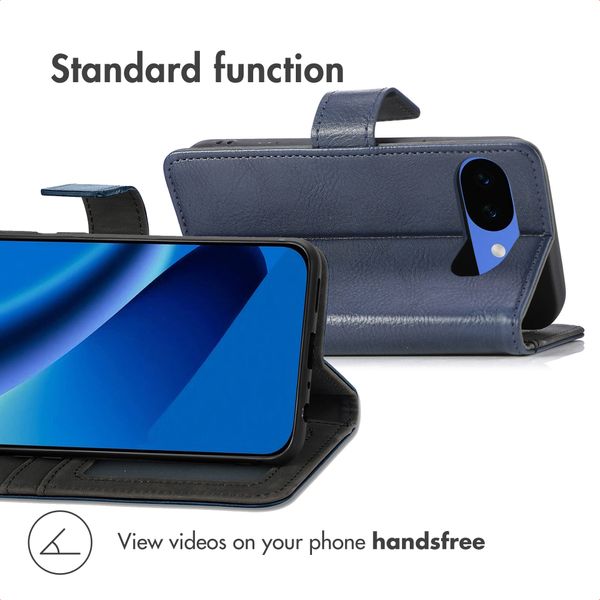 imoshion Luxury Bookcase Google Pixel 10a - Dark Blue
