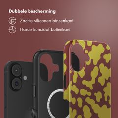 Selencia Vivid Backcover met MagSafe Apple iPhone 17 - Moo'd Olive Dust