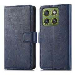 imoshion Luxe Bookcase Motorola Edge 70 - Donkerblauw