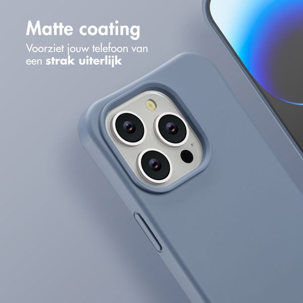 imoshion Color Backcover met afneembaar koord MagSafe Apple iPhone 14 Pro - Ash Blue