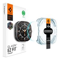 Spigen EZ FIT Glas.tR Screenprotector met applicator Samsung Galaxy Watch Ultra 2 - 47 mm - Transparant