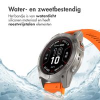 imoshion QuickFit® Siliconen bandje voor Garmin Watch | 26 mm aansluiting - Oranje