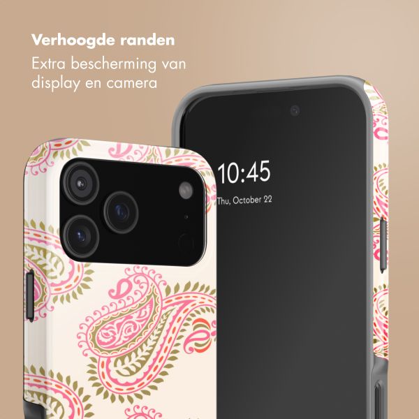 Selencia Vivid Backcover Apple iPhone 18 Pro Max / 17 Pro Max - Paisley Blush