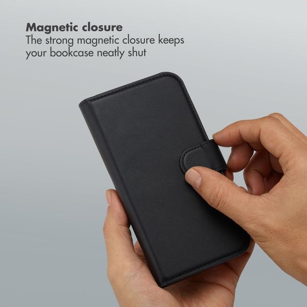 Selencia Olyn Detachable Bookcase with MagSafe Samsung Galaxy S26 Plus - Black