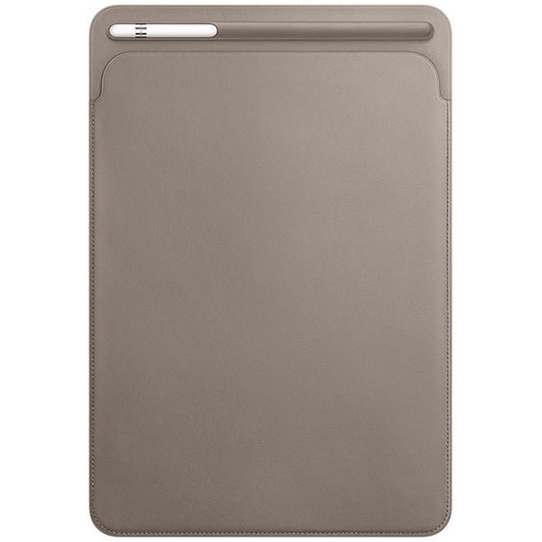 Apple Leather Sleeve Apple iPad 9 (2021) 10.2 / iPad 8 (2020) 10.2 / iPad 7 (2019) 10.2 / Air 3 (2019) / Pro 10.5 (2017) - Taupe
