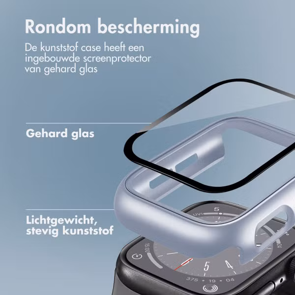 imoshion Full Cover Hardcase Apple Watch 4 / 5 / 6 / SE - 44 mm - Zilver