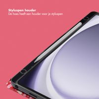 Selencia Vivid tablethoes Samsung Galaxy Tab A9 Plus - Wild Spots Lipstick