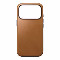 Nomad Modern Leather Case met MagSafe Apple iPhone 17 Pro - English Tan