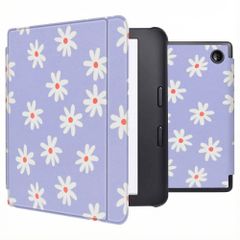 imoshion Design Slim Hard Case Sleepcover met stand Kobo Libra 2 / Tolino Vision 6 - Flowers Distance