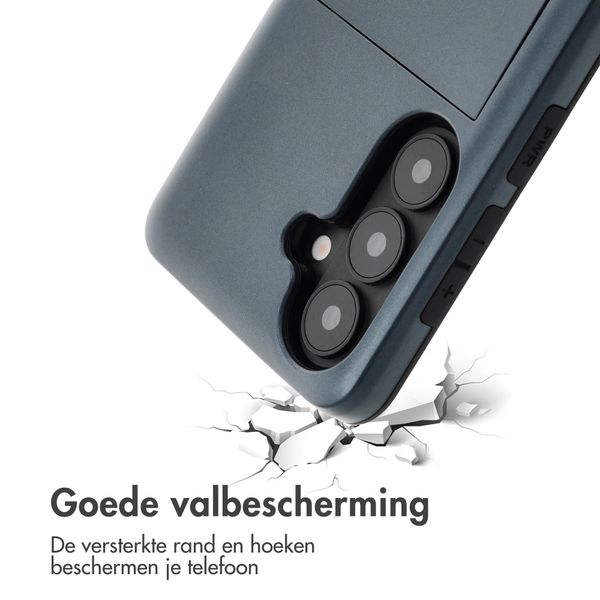 imoshion Backcover met pasjeshouder Samsung Galaxy S26 - Donkerblauw