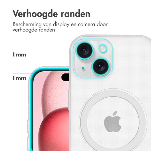 imoshion Backcover met MagSafe Apple iPhone 15 - Transparant