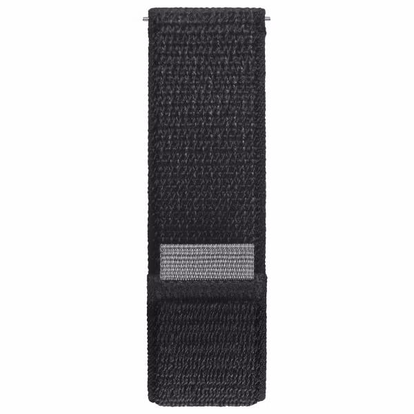 Samsung Originele Feather Fabric Band Samsung Galaxy Watch 4 / 5 / 6 / 7 - 20 mm - S/M - Zwart
