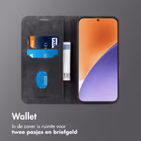 imoshion Slim Bookcase Xiaomi 15T - Zwart