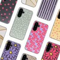 imoshion  Design hoesje Samsung Galaxy A56 - Smoke Green Flowers