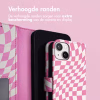 imoshion Design Bookcase Apple iPhone 14 - Retro Pink