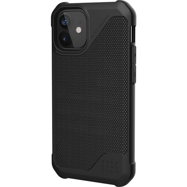 UAG Metropolis LT Backcover iPhone 12 Mini - Kevlar Black