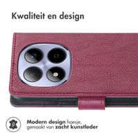 imoshion Luxe Bookcase Xiaomi Redmi Note 15 Pro Plus (5G) - Bordeaux