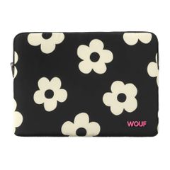 Wouf Daily laptop hoes 13-14 inch - Laptopsleeve - Night Daisy