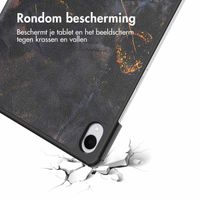 imoshion Design Trifold Bookcase Samsung Galaxy Tab S11 - Black Marble