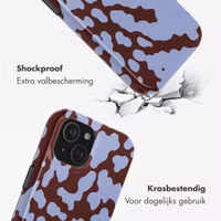 Selencia Vivid Backcover met MagSafe Apple iPhone 15 - Moo'd Lavender Glow