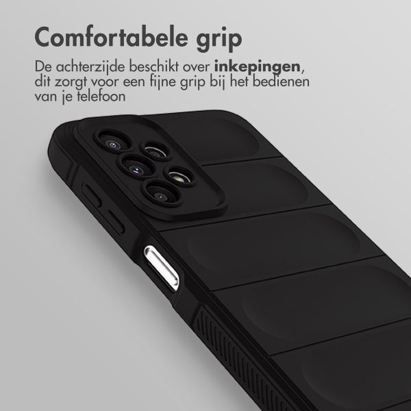 imoshion EasyGrip Backcover Samsung Galaxy A23 (5G) - Zwart