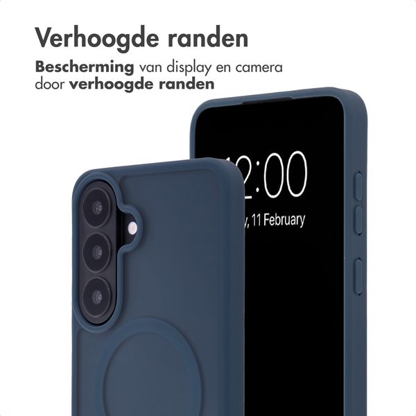 imoshion Color Guard Backcover met MagSafe Samsung Galaxy S26 FE / S25 FE - Donkerblauw