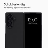 Accezz Liquid Silicone Backcover met MagSafe Samsung Galaxy Z Fold 8 Ultra - Zwart
