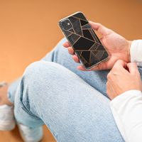 imoshion Design hoesje Apple iPhone Xr - Grafisch Koper / Zwart