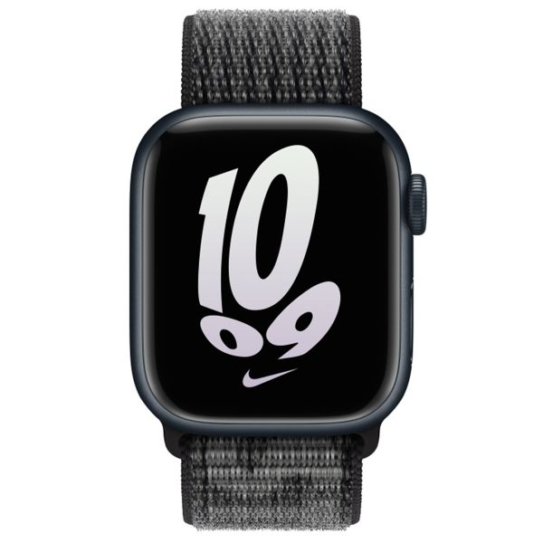 Apple Nike Sport Loop Band Apple Watch | 38/40/41/42 mm - Black & White