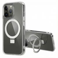 Accezz Ring Stand Backcover met MagSafe Apple iPhone 13 Pro Max - Transparant