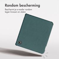 imoshion Vouwbare Bookcase Kobo Libra Colour - Donkergroen