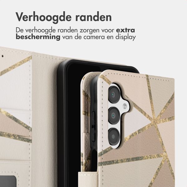 imoshion Design Bookcase Samsung Galaxy A16 - Beige Graphic