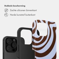 Selencia Vivid Backcover Apple iPhone 16 Pro - Dream Swirl Chocolate