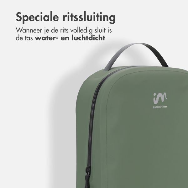imoshion Air-Tight Waterproof rugzak 10L - Small - Army Green