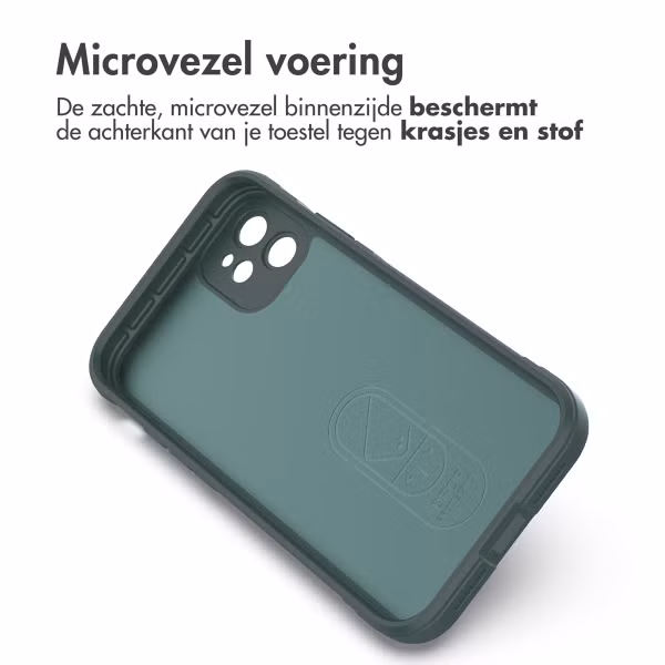 imoshion EasyGrip Backcover Apple iPhone 11 - Donkergroen