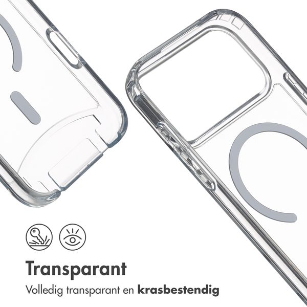imoshion MagSafe Backcover met afneembaar koord Apple iPhone 17 Pro Max - Transparant
