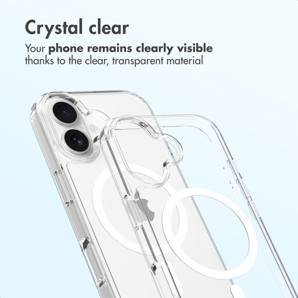Accezz Xtreme Impact Back Cover with MagSafe Apple iPhone 17 - Transparent
