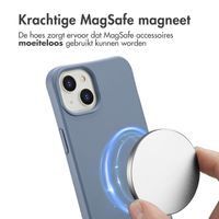 imoshion Color Backcover met afneembaar koord MagSafe Apple iPhone 14 - Ash Blue