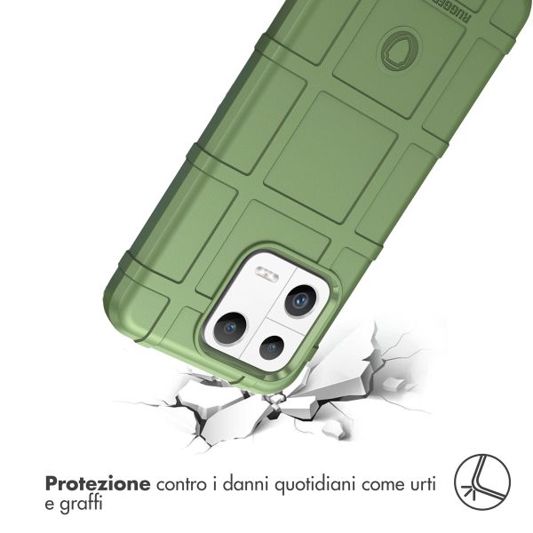 imoshion Rugged Shield Backcover Xiaomi 13 - Donkergroen