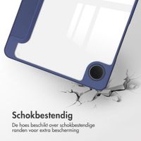 imoshion Trifold Hardcase Bookcase Samsung Galaxy Tab A11 Plus - Donkerblauw