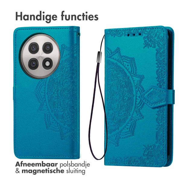 imoshion Mandala Bookcase OnePlus 13R - Turquoise