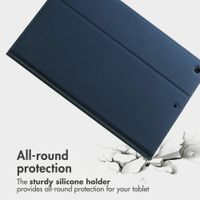 Accezz Classic Tablet Case Apple iPad 9 (2021) 10.2 inch / iPad 8 (2020) 10.2 inch / iPad 7 (2019) 10.2 inch - Dark Blue