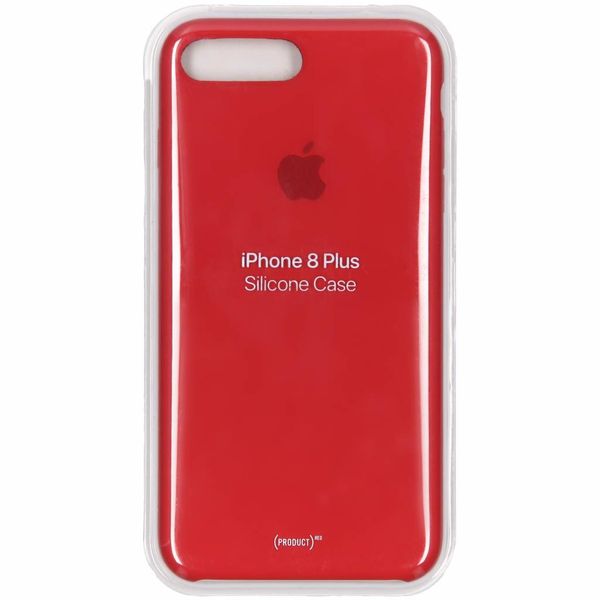 Apple Silicone Backcover Apple iPhone 8 Plus / 7 Plus - Red