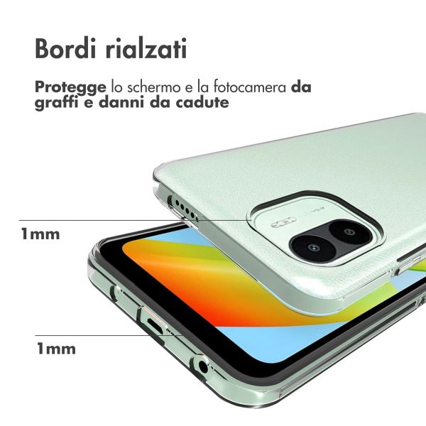 Accezz Clear Backcover Xiaomi Redmi A1 / A2 - Transparant