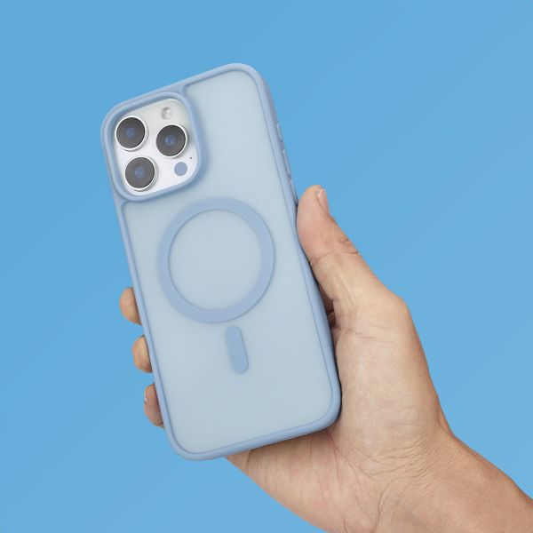 imoshion Colour Guard Back Cover with MagSafe Apple iPhone 16 Pro Max - Light blue