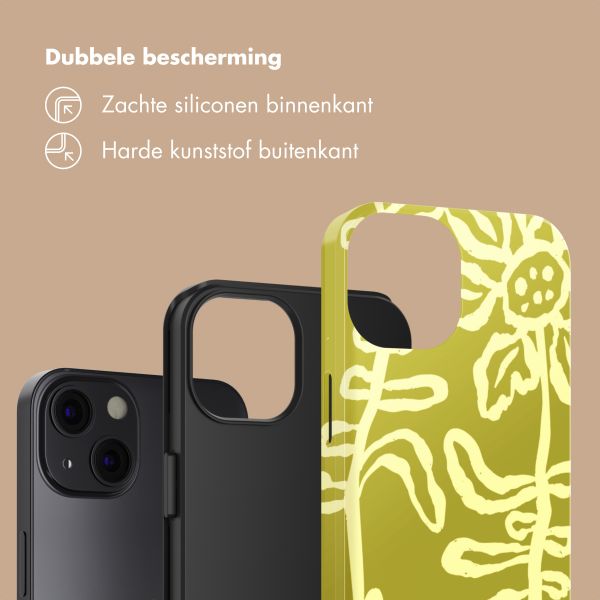 Selencia Vivid Backcover Apple iPhone 13 - Chalky Bloom