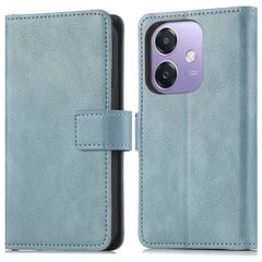 imoshion Luxe Bookcase Oppo A40 (4G) / Oppo A40M (4G) / Oppo A60 (5G) - Lichtblauw