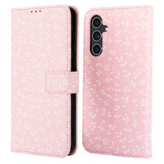 imoshion Design Bookcase Samsung Galaxy A54 (5G) - Pink Bazaar Flowers